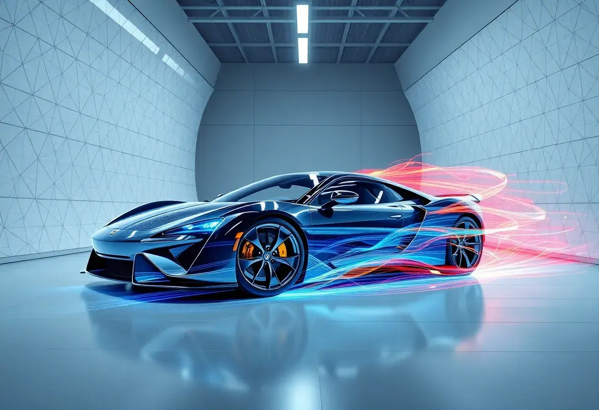 Sleek Sports Car
